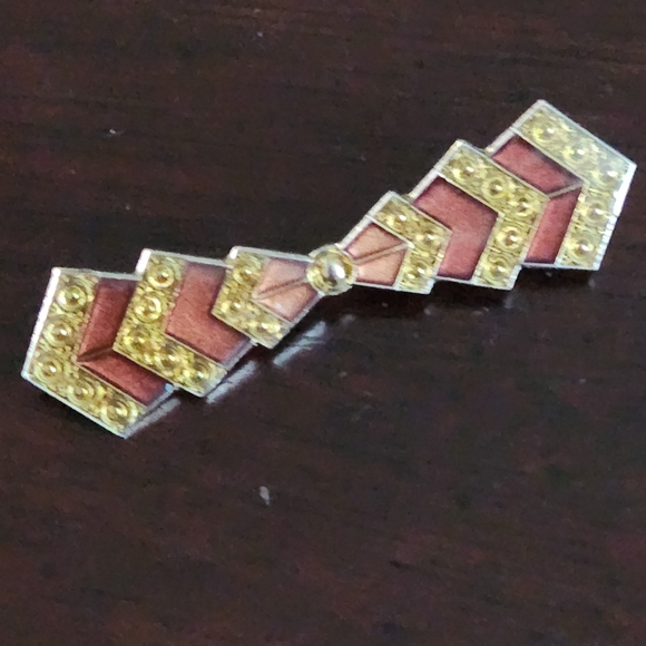Vintage Jewelry - Vintage 1980's Bar Pin
